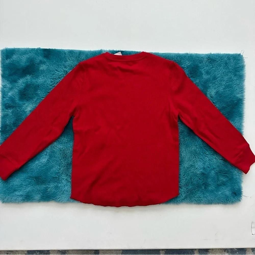 Gap Kids Red Long Sleeve Thermal Shirt Size S Boys